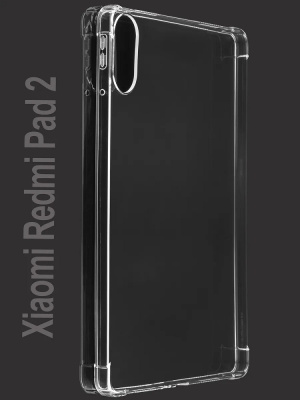 Чехол силиконовый для Xiaomi Redmi Pad 2 (прозрачный)